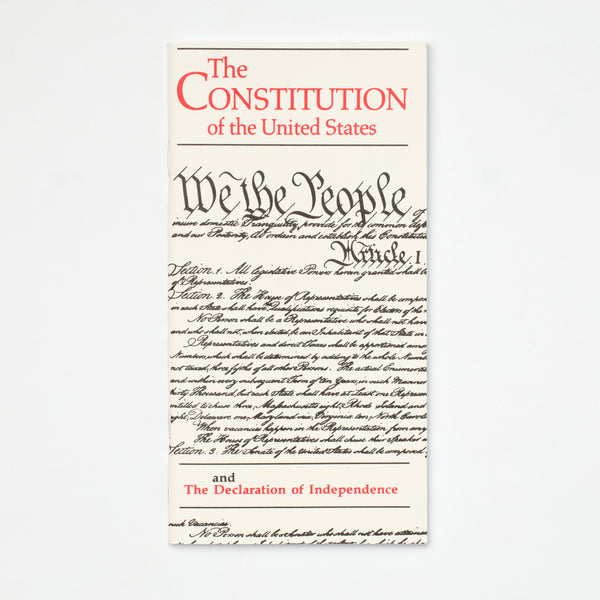 The Constitution of the United States and The Declaration of Independence - Pocket Size