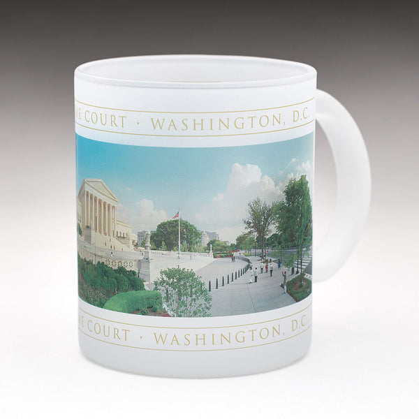 Frosted Panoramic Supreme Court Building Mug