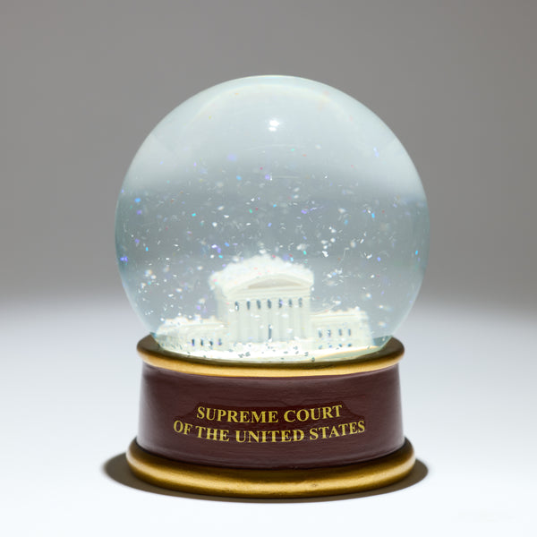 Supreme Court Snow Globe