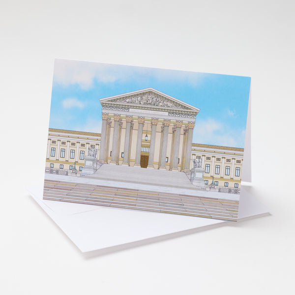 Supreme Court Art Greeting Card