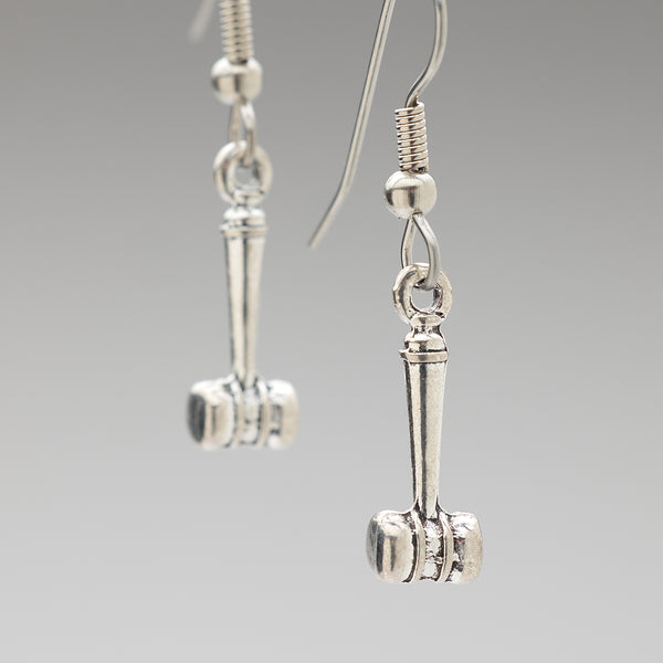 3D Gavel earrings