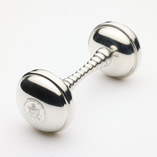 Stacking Ring Dumbbell Rattle with Seal