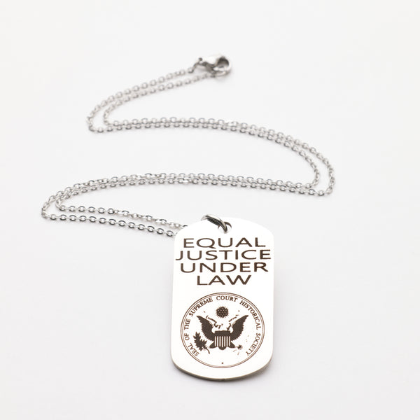 Supreme Court Seal Necklace