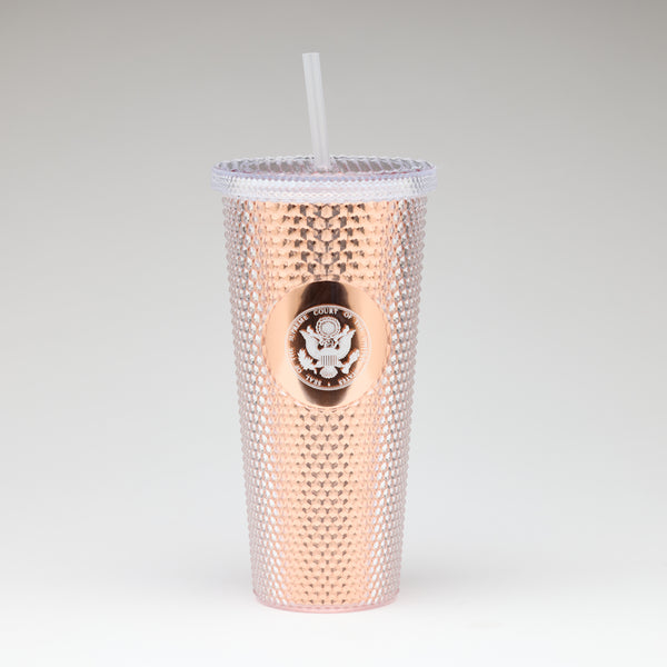 Supreme Court Seal Studded Tumbler