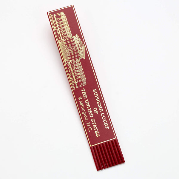Supreme Court Building Leather Bookmarks