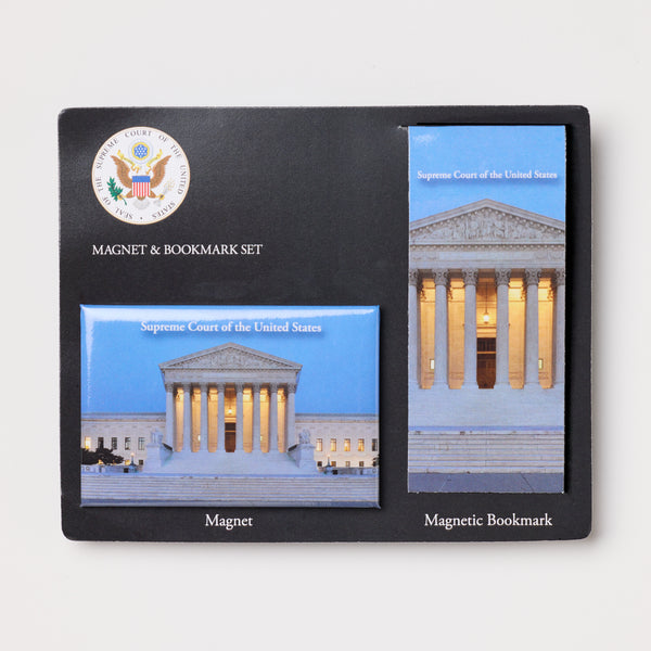 Supreme Court Magnet and Magnetic Bookmark Set