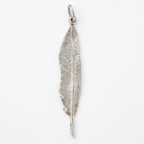 Charm - Small Quill Feather