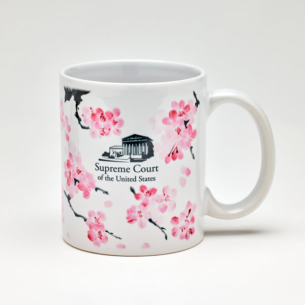 Supreme Court Cherry Blossom Mug