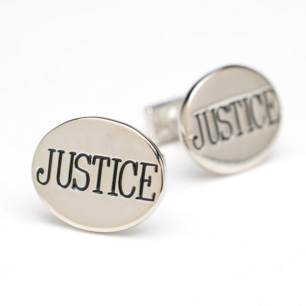 Cufflinks - Justice Oval