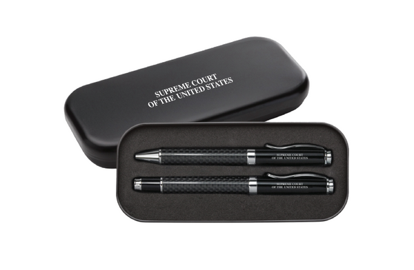 Supreme Court Bristol Ballpoint and Rollerball Gift Set