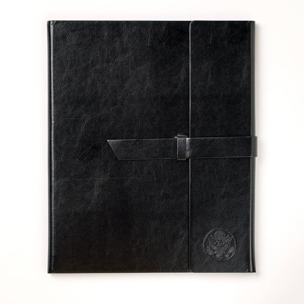Journal - Cover w/Strap, Black