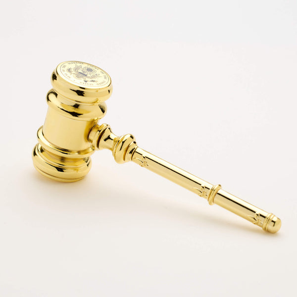 Gavel - Brass with Supreme Court Seal