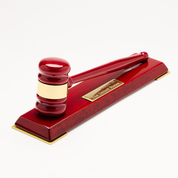 Rosewood Gavel with Stand