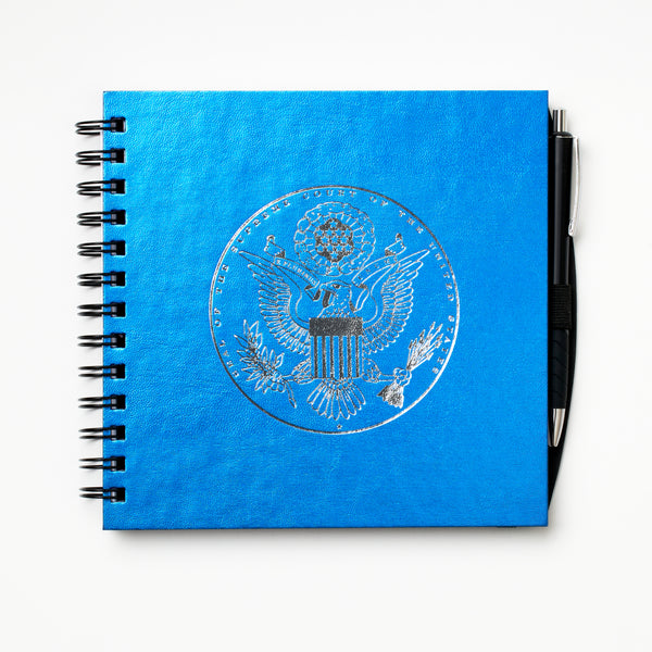 Journal - Metallic Seal, Blue