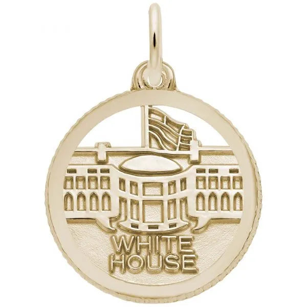 Charm-Large White House Disc