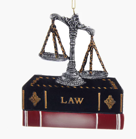 Law book Ornament