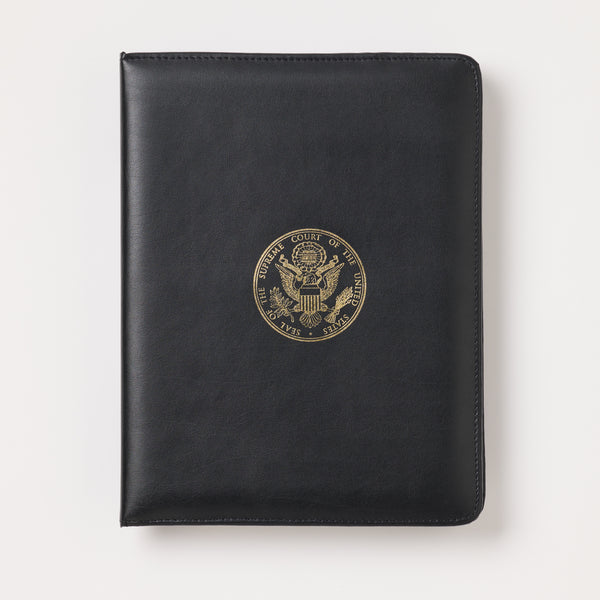Supreme Court Seal Leather Padfolio