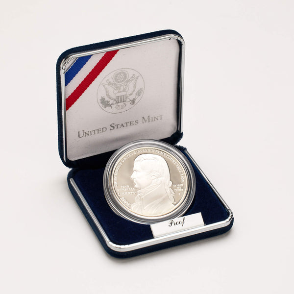 John Marshall Commemorative Silver Dollar Coin, Proof