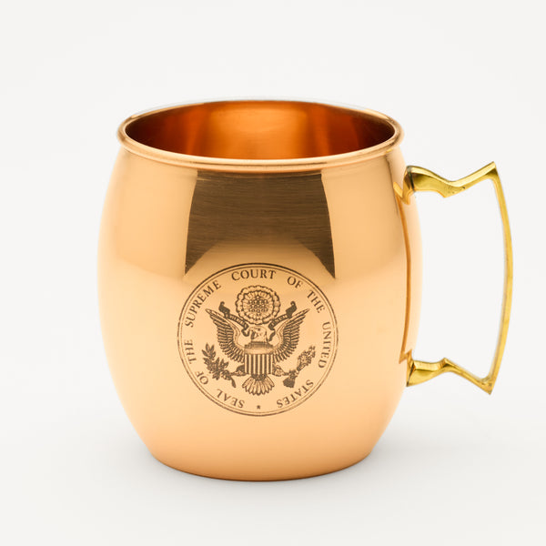 The Supreme Court 20 oz Copper Round Mug