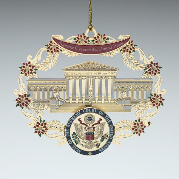 Supreme Court Wreath Ornament