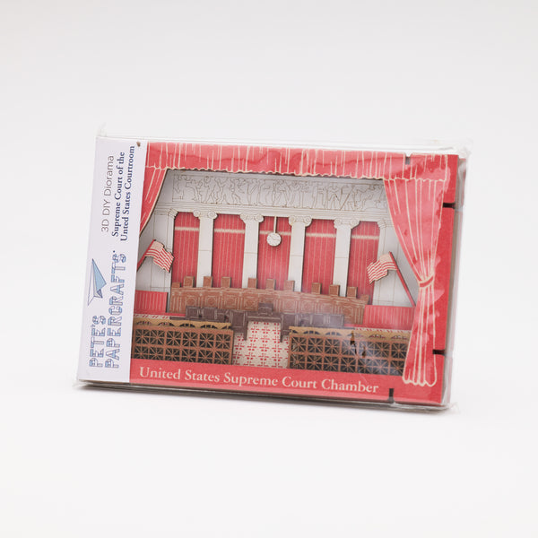 The Supreme Court of The United States Chambers Papercraft