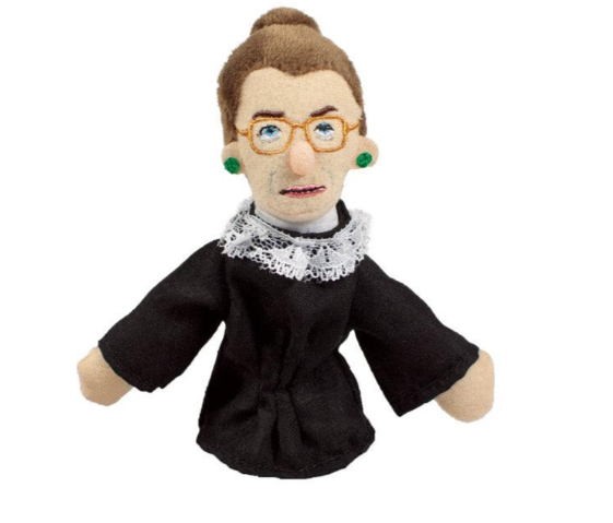 Ruth Bader Ginsburg Finger Puppet