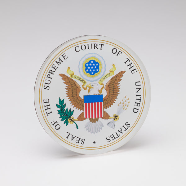 Round Supreme Court of the United States Seal Magnet