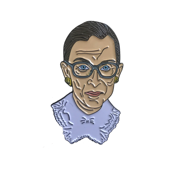 Ruth Bader Ginsburg Enamel Pin