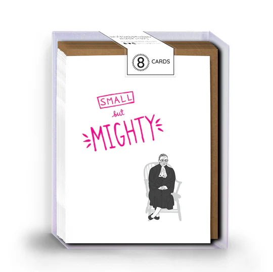 Ruth Bader Ginsburg Small but Mighty box set Card