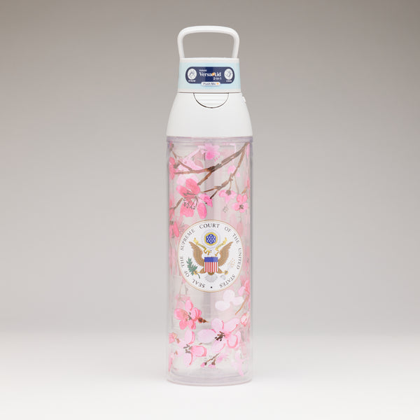 Supreme Court Cherry Blossom Water Bottle