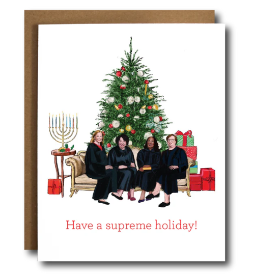 SCOTUS Ladies Holiday Card