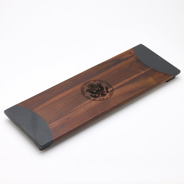 Supreme Court Seal Ardosia Marble Serving Board