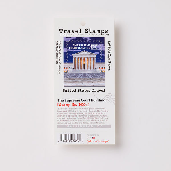 The Supreme Court Travel Stamp