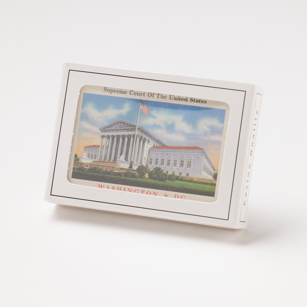 US Supreme Court Building Playing Cards