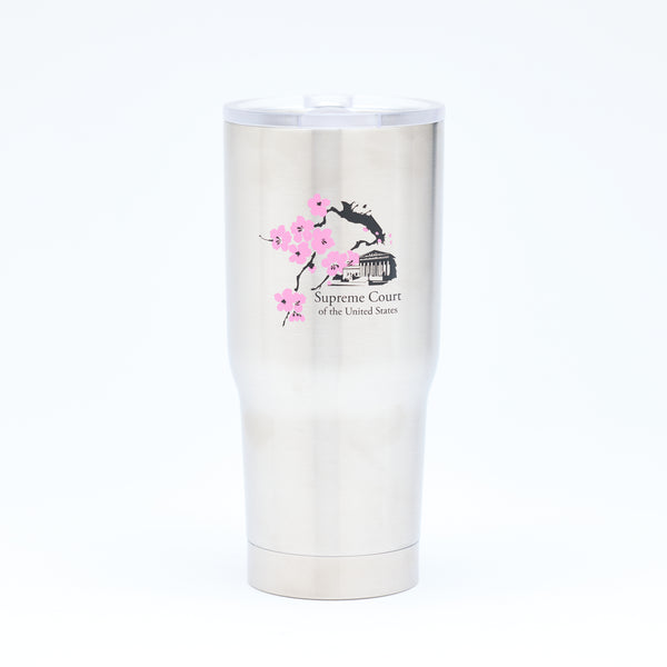 Supreme Court Cherry Blossom Tumbler