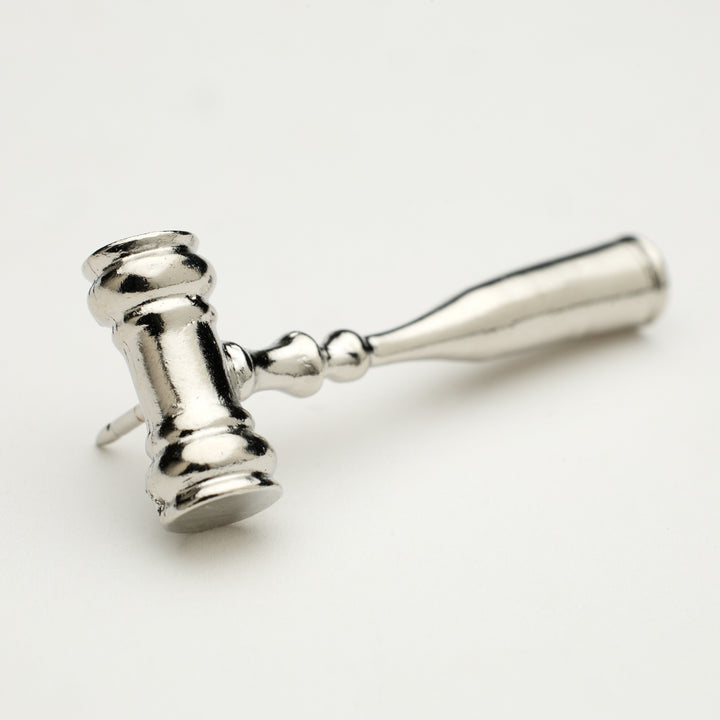 Gavel Pin Lapel Pin-Gavel – Supreme Court Gifts