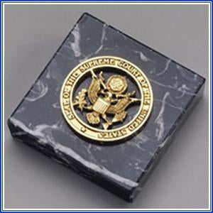 Paperweight - 3x3 Seal, Black